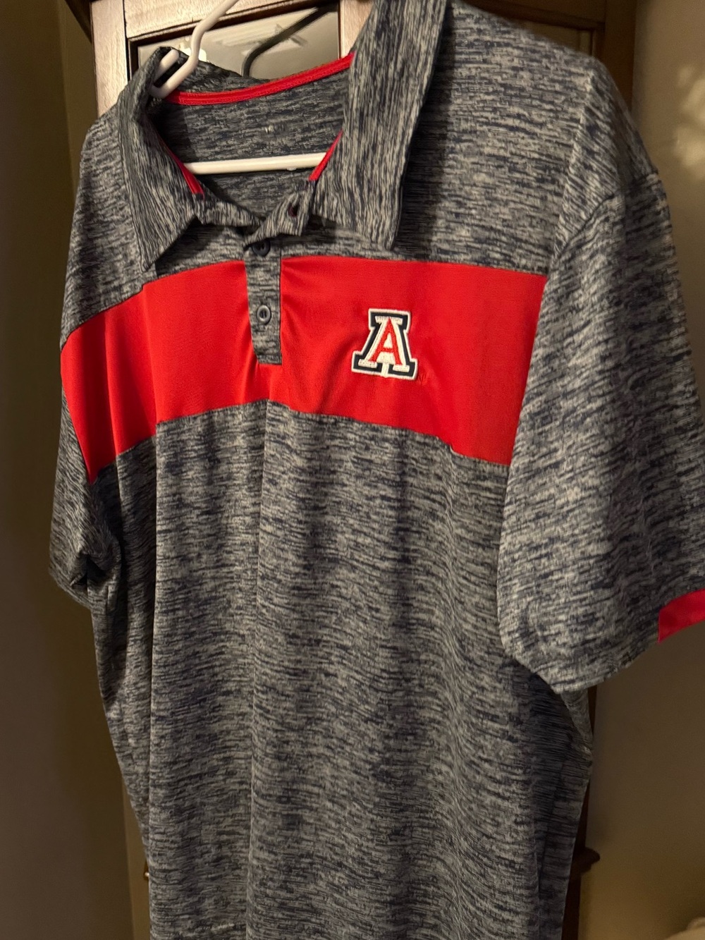 Bundle Colosseum Navy and Gray University of Arizona Polo Shirts - Picture 6 of 6